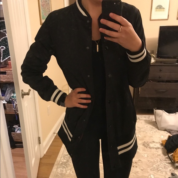 Nordstrom Jackets & Blazers - AFTER MARKET Black Sporty Jacket